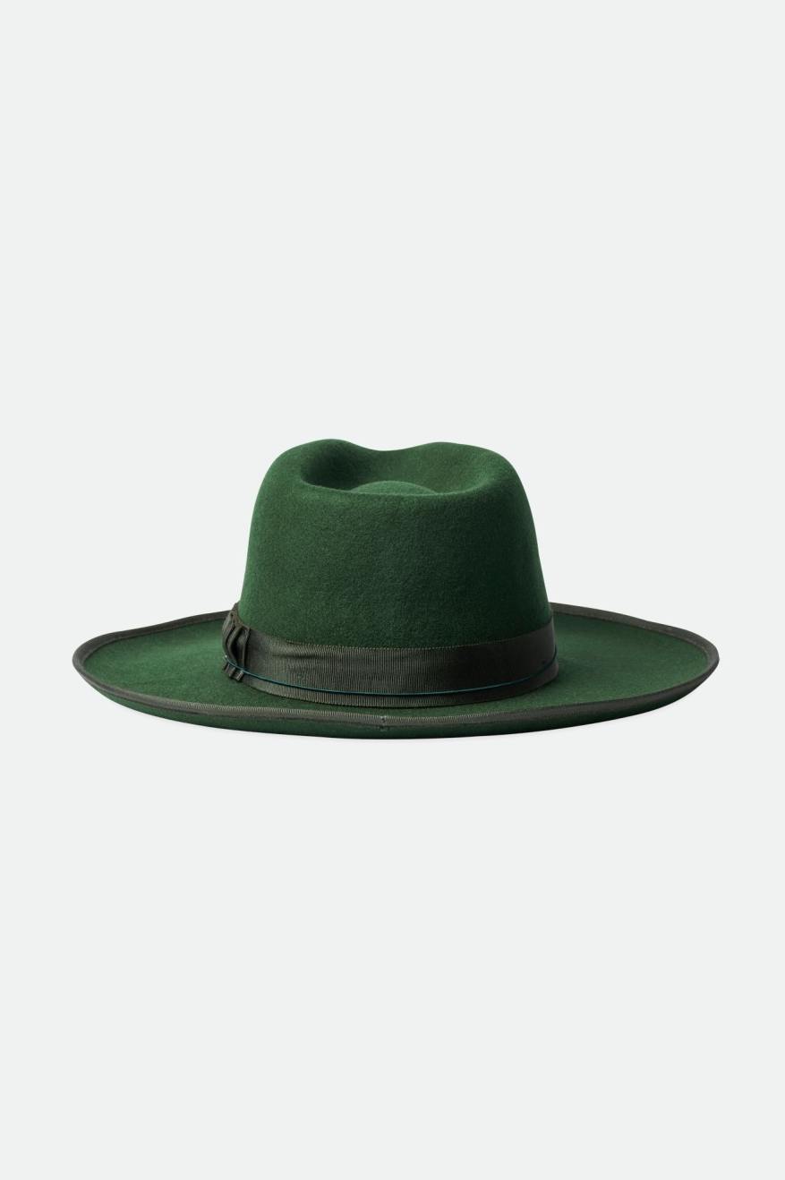 Brixton Reno Fedora Fedora Donna Verdi | 193UKCFWI