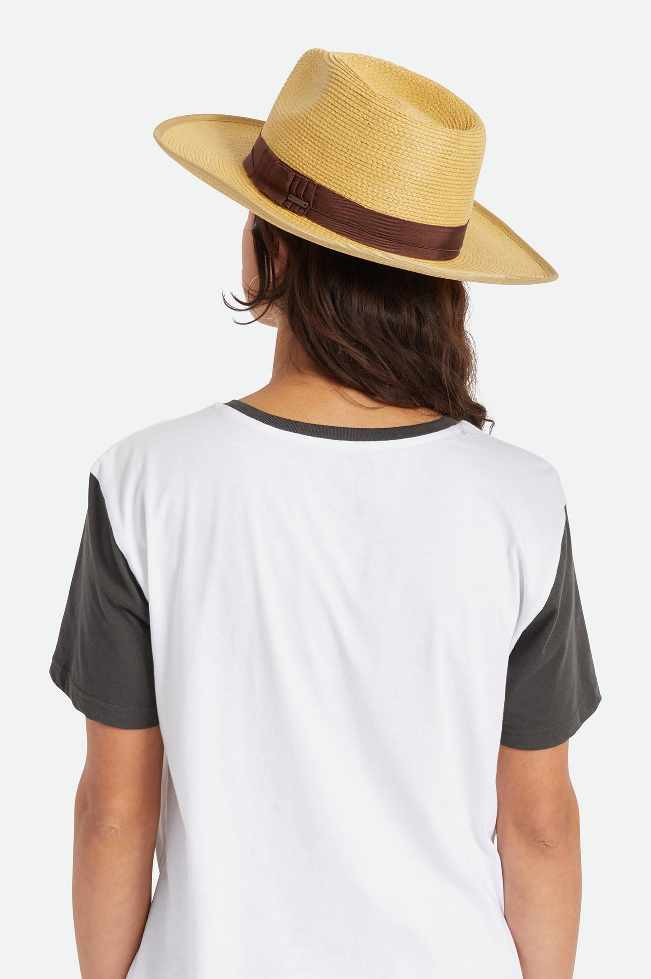 Brixton Reno Straw Hat Cappelli Donna Marroni | 087ZWRFDP