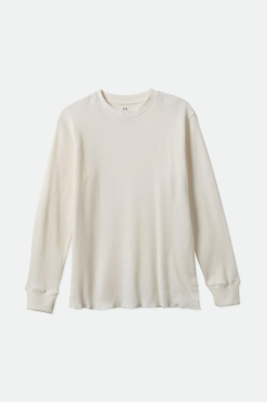 Brixton Reserve Thermal L/S Maglieria Uomo Bianche | 295VUERSF