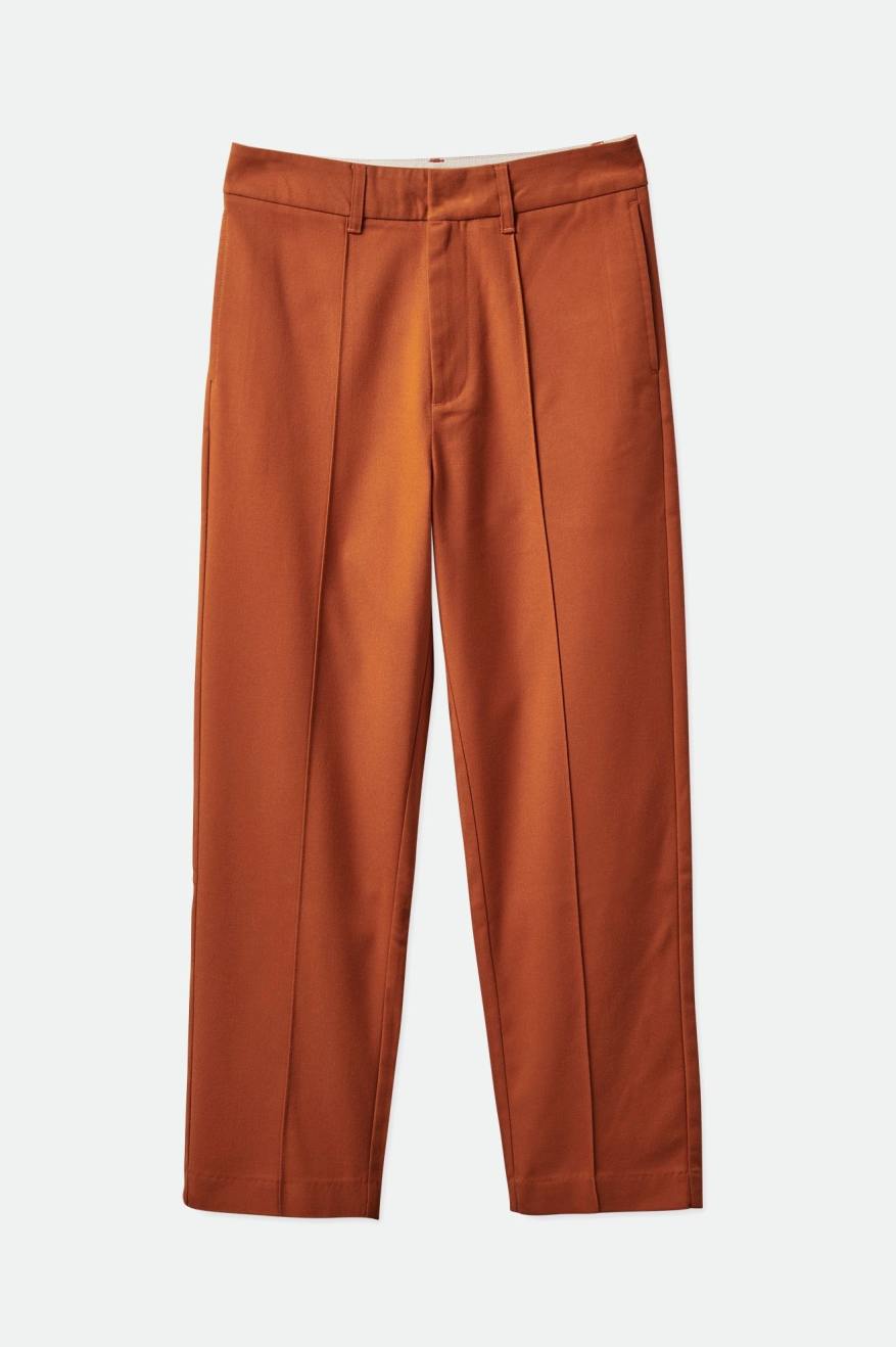 Brixton Retro Trouser Pantaloni Donna Arancioni | 694PUFTCR