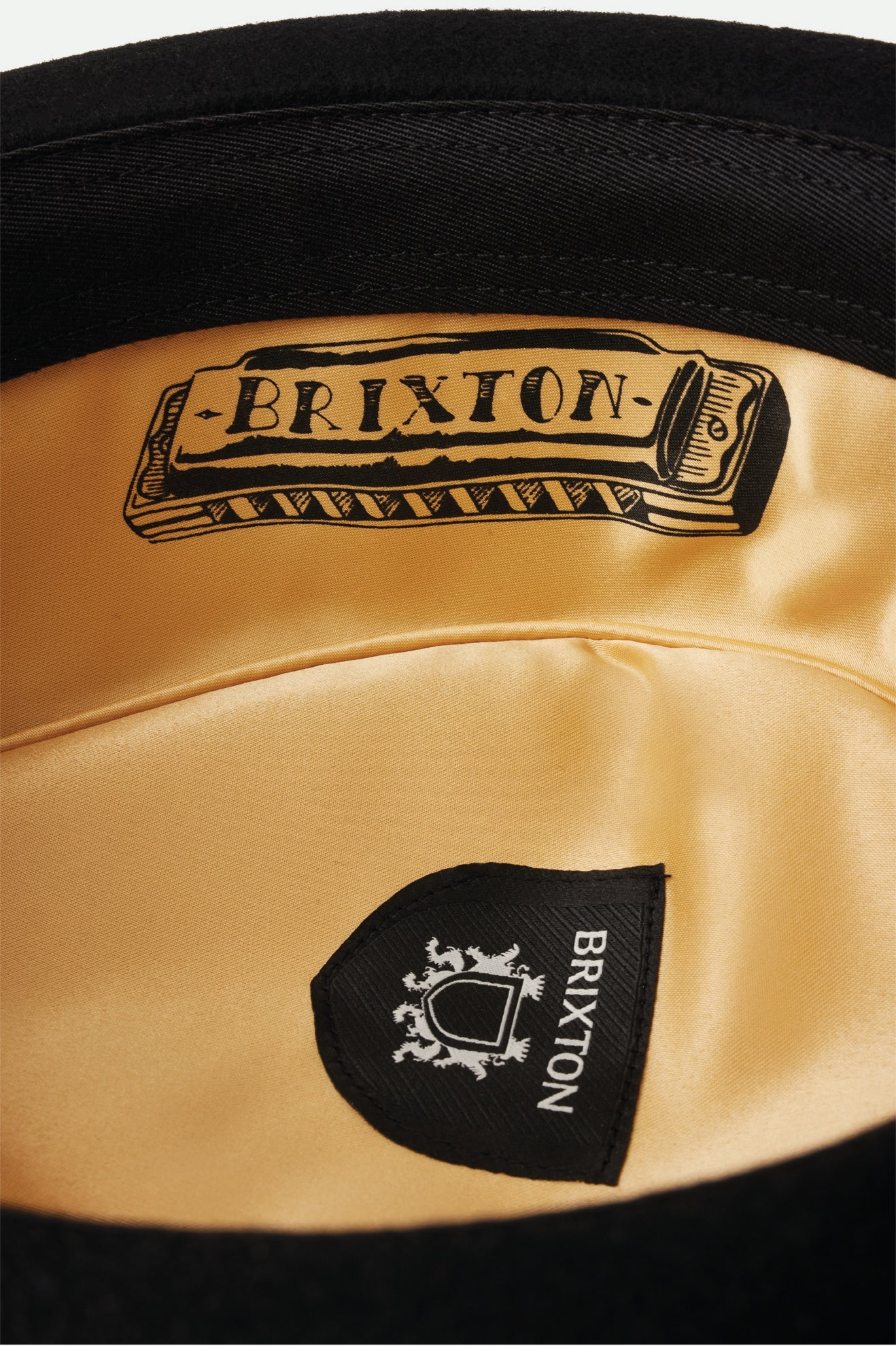 Brixton Stout Pork Pie Cappelli Donna Nere | 543RTBMOF