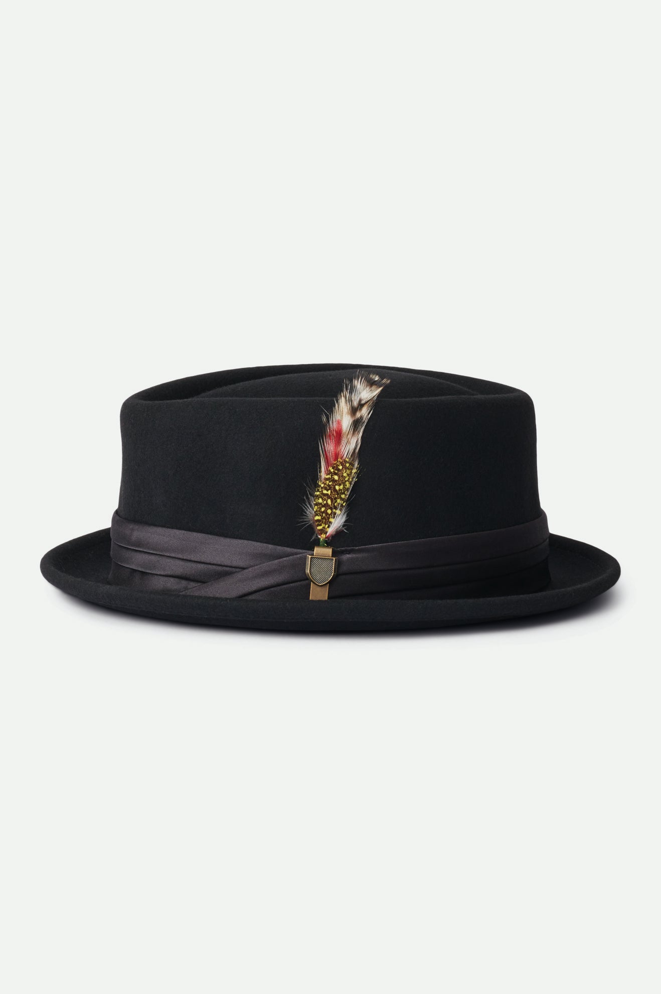 Brixton Stout Pork Pie Cappelli Donna Nere | 543RTBMOF