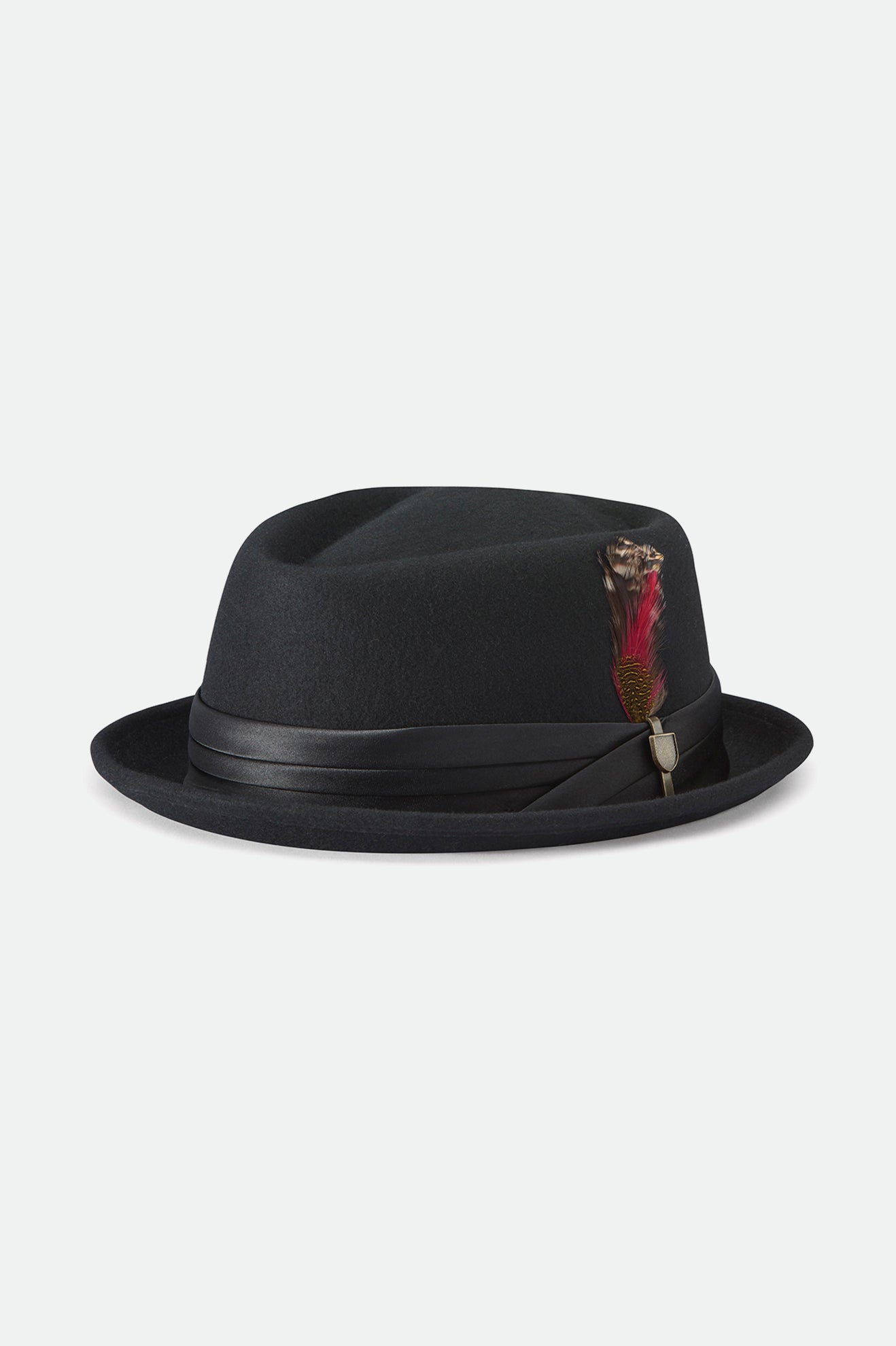 Brixton Stout Pork Pie Cappelli Donna Nere | 543RTBMOF