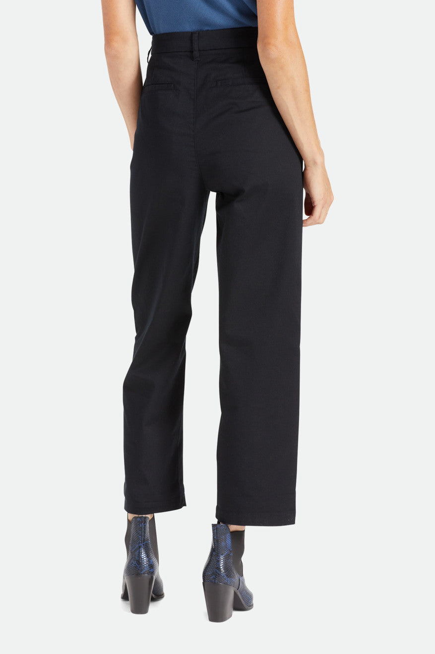 Brixton Victory Trouser Pantaloni Donna Nere | 674DTUHVM