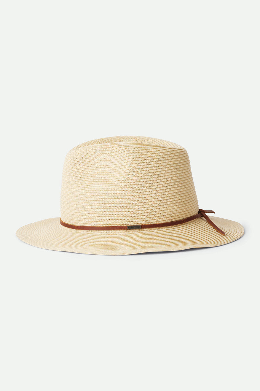 Brixton Wesley Packable Fedora Cappelli Uomo Marroni | 739YCUGSQ